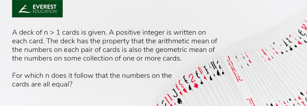 Example of International Mathematical Olympiad